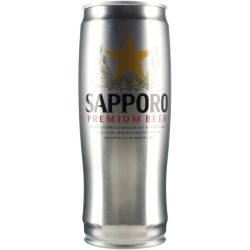 Cerveza Sapporo 600ml LATA